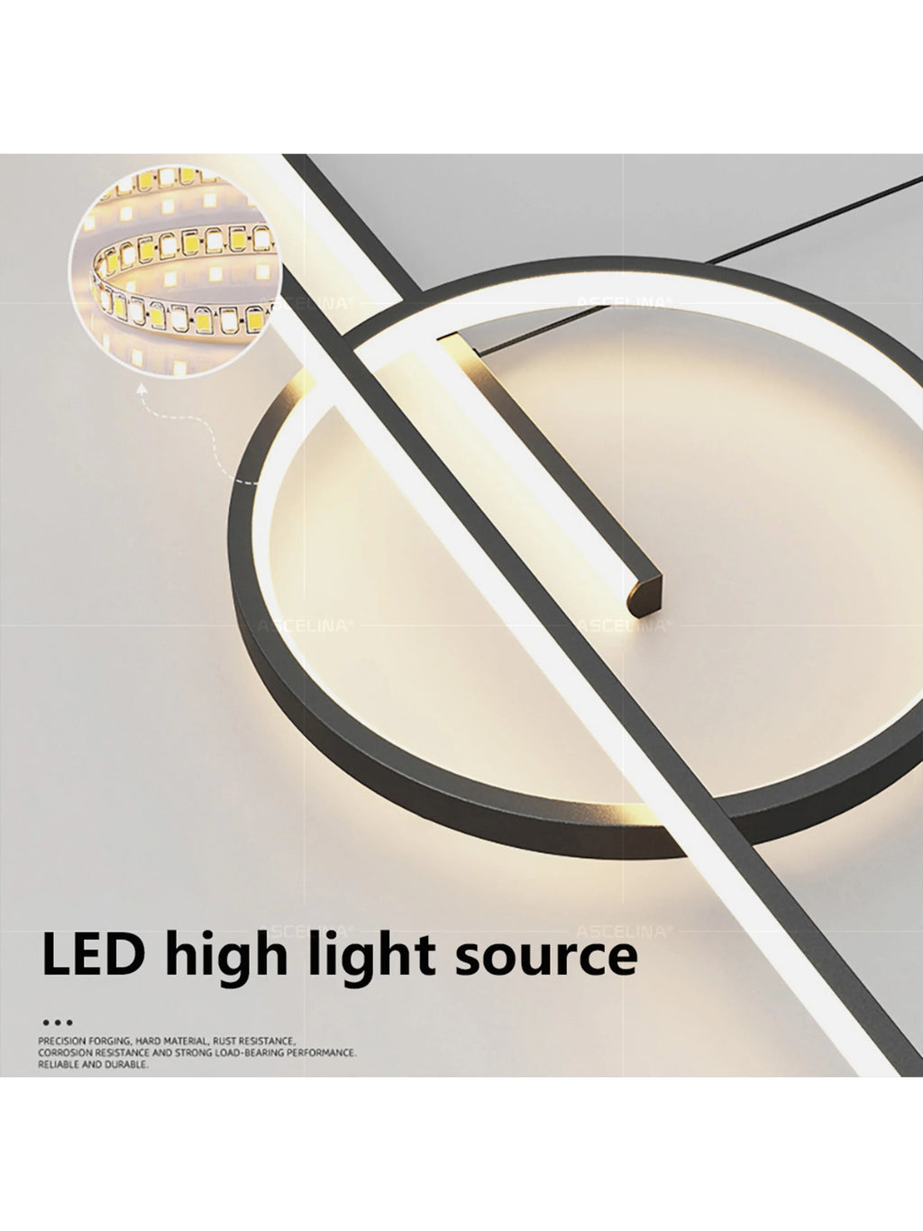 Modern LED Chandelier Pendant Light