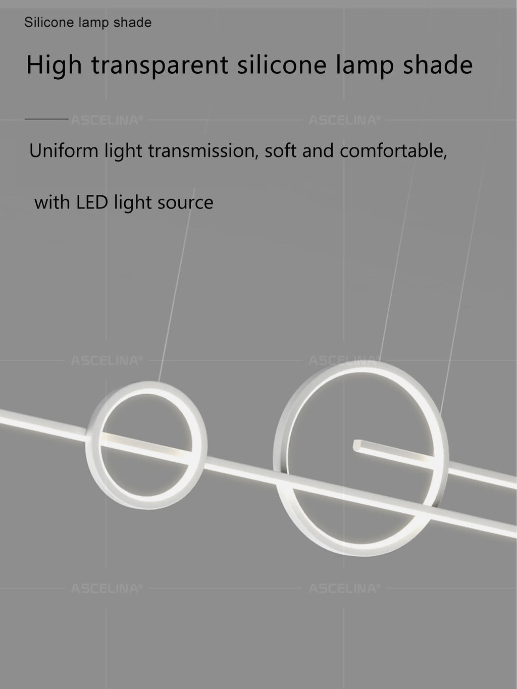 Modern LED Chandelier Pendant Light