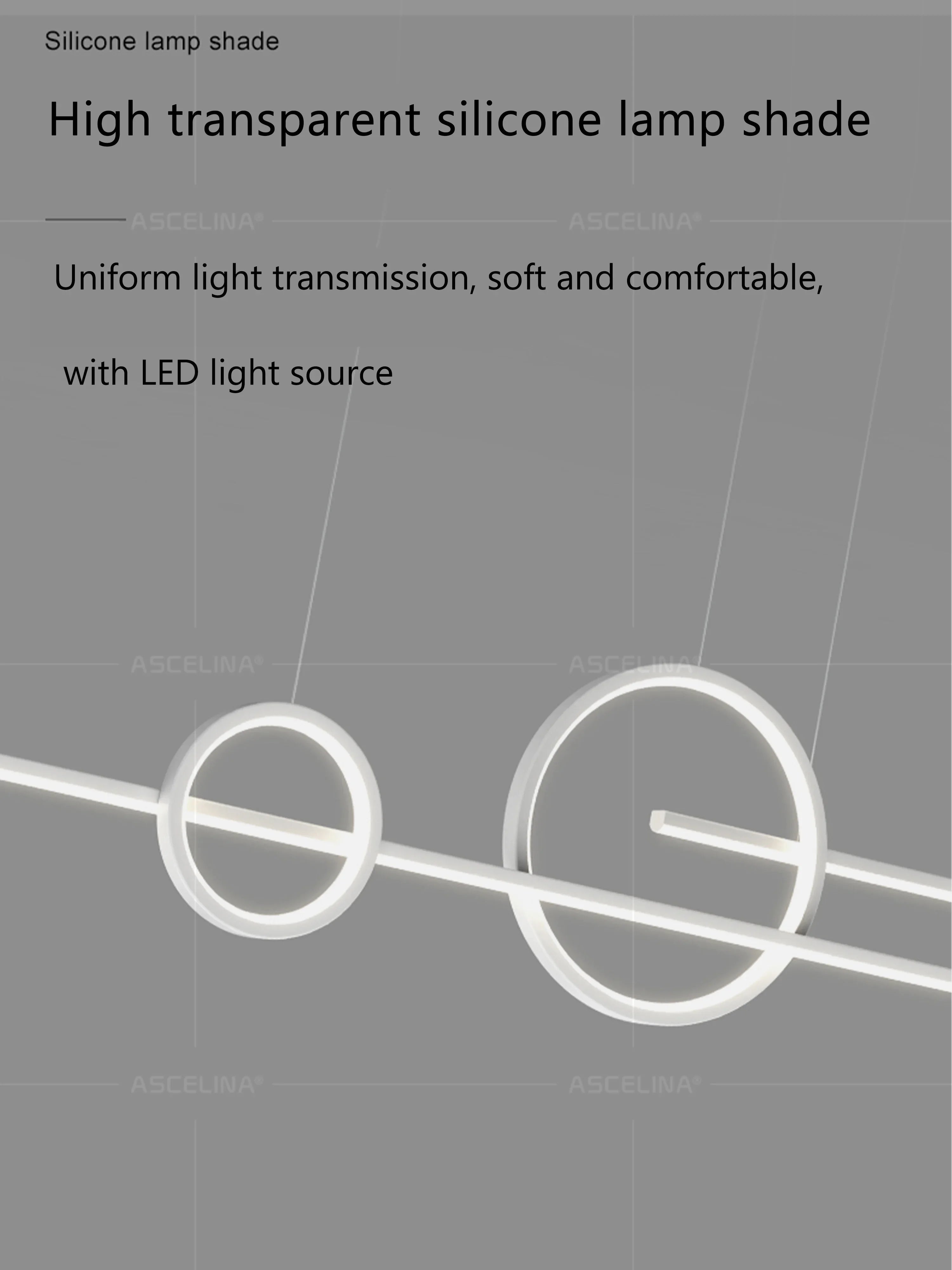 Modern LED Chandelier Pendant Light