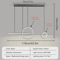 Modern LED Chandelier Pendant Light