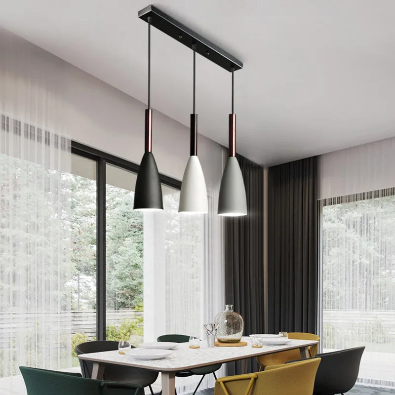 3-Head Minimalist Pendant Light
