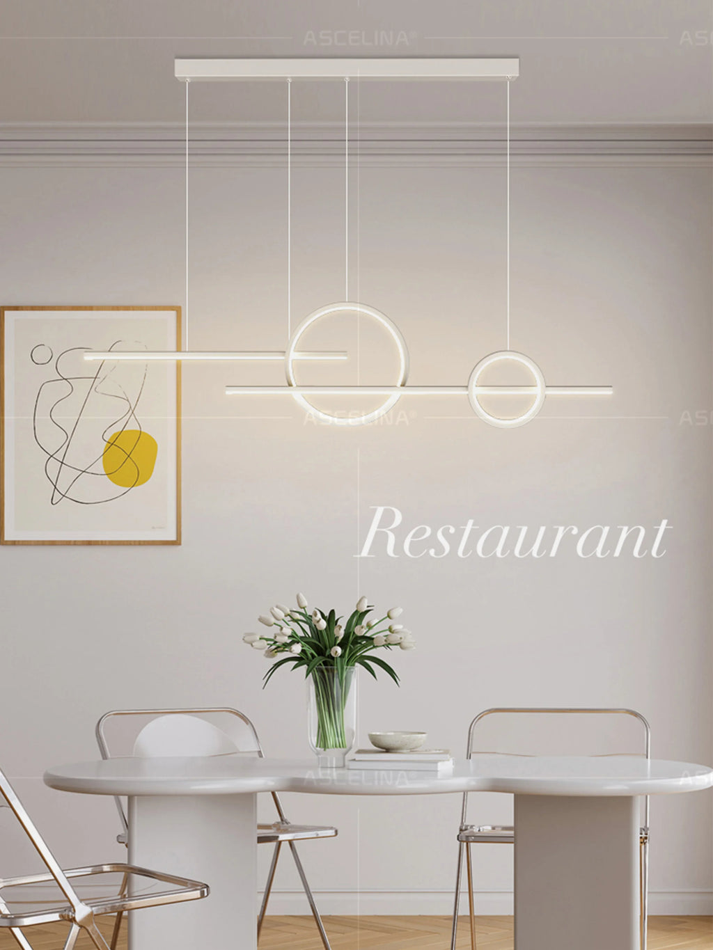 Modern LED Chandelier Pendant Light