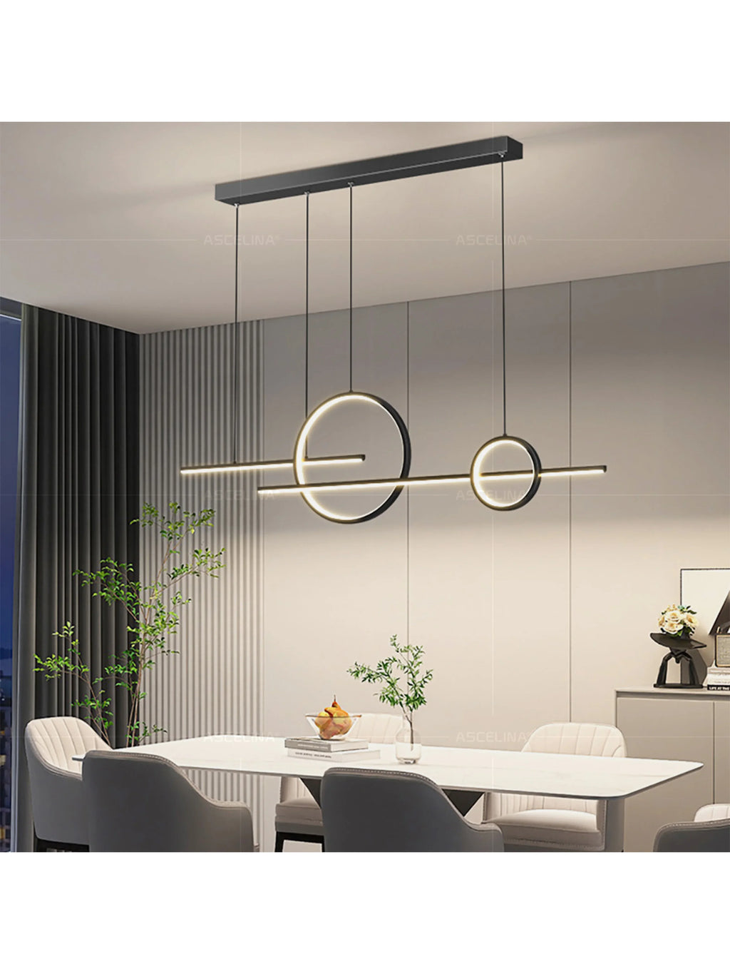 Modern LED Chandelier Pendant Light
