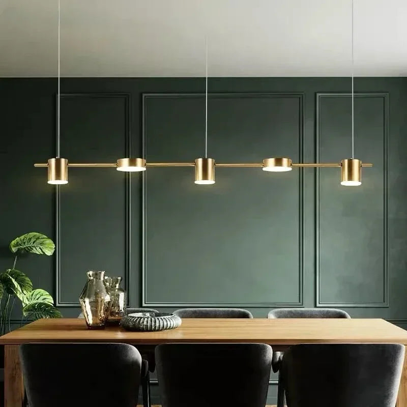 5-Head Minimalist Pendant Light