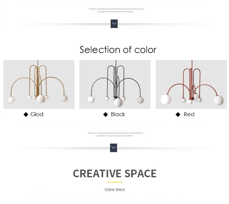 Nordic Minimalist Pendant Light