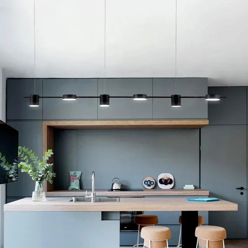 5-Head Minimalist Pendant Light