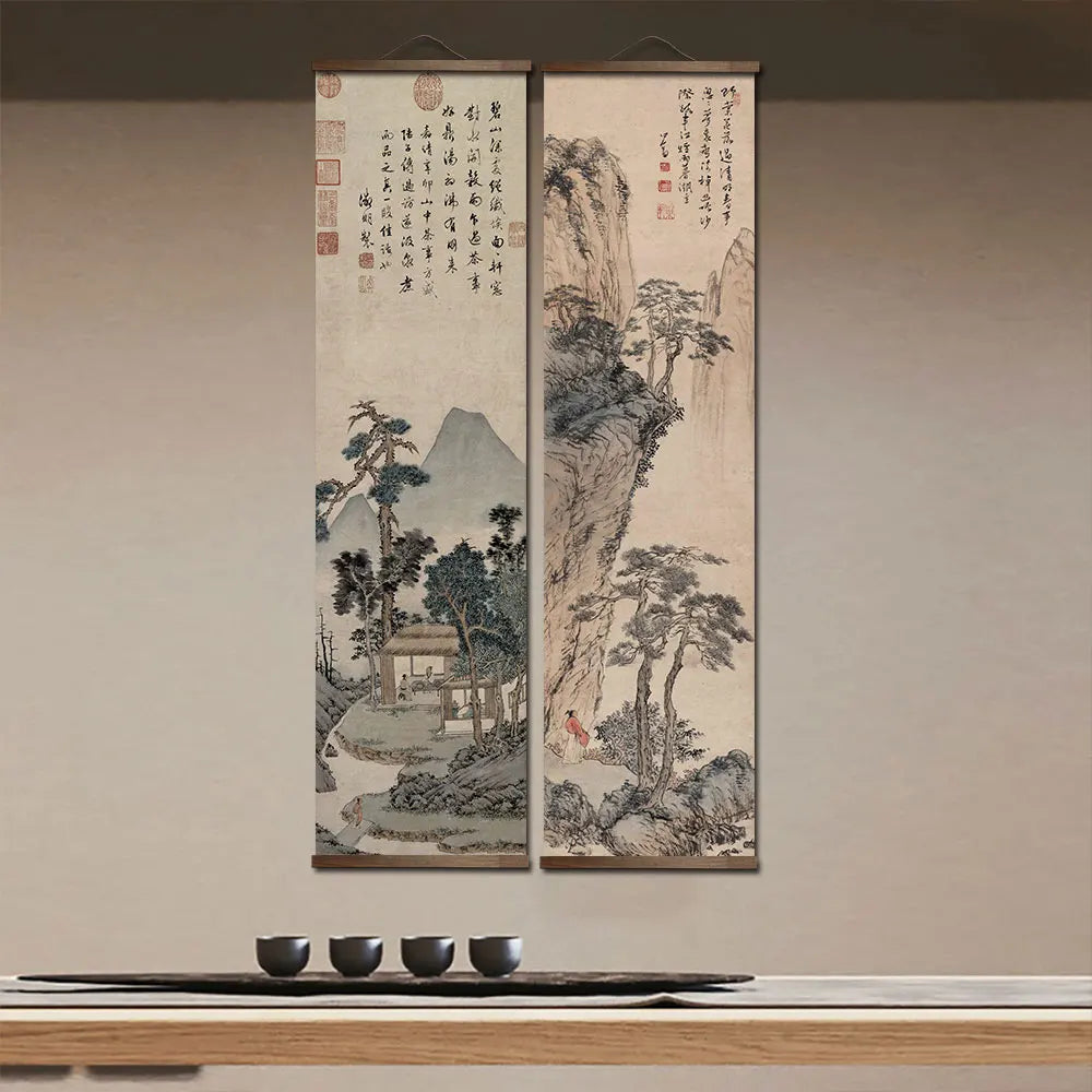 Chinese Landscape Canvas Wall Art