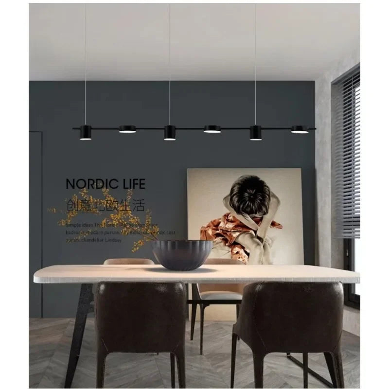 5-Head Minimalist Pendant Light